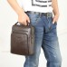 1005 Meigardass genuine leather shoulder bags for men messenger bags crossbody cowhide handbags black deep coffee